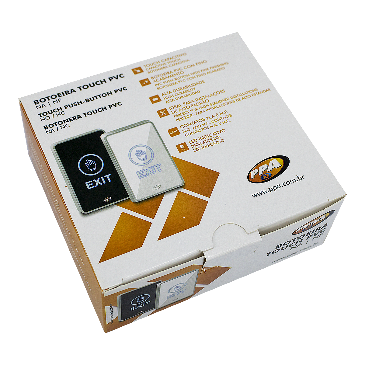 Botoeira de Plástico Touch Branca Citrox - Imagem 5