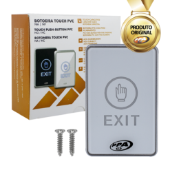 Botoeira de Plástico Touch Branca Citrox