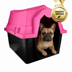 Casinha Plástico Resistente P/ Pets Cores Variadas Modelo N5