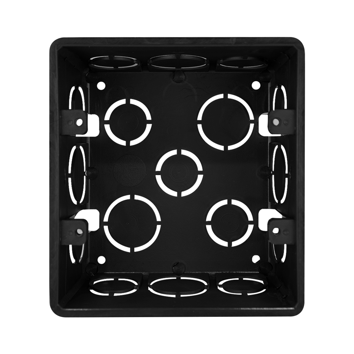 Kit de Caixas De Embutir 4x4 Preta - Imagem 9