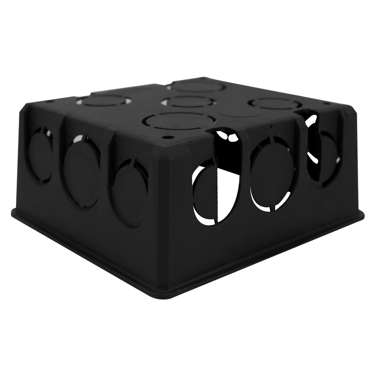 Kit de Caixas De Embutir 4x4 Preta - Imagem 7
