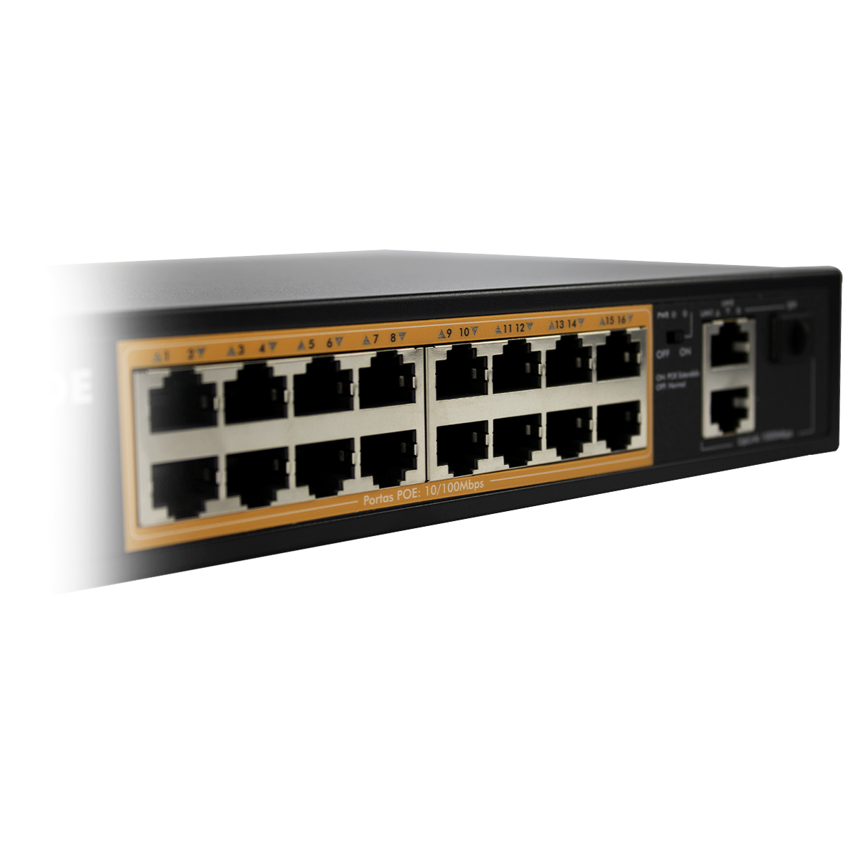 Switch Poe de 16 Portas 120W PPA - Imagem 10