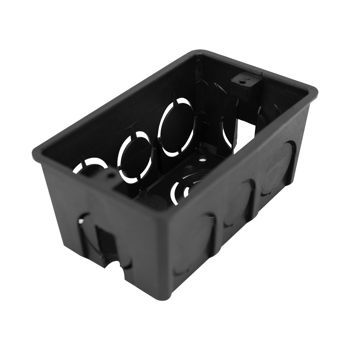 Kit de Caixas De Embutir 4x2 Preta - Imagem 6