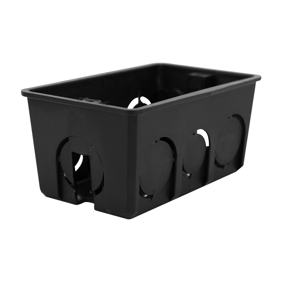Kit de Caixas De Embutir 4x2 Preta - Imagem 4