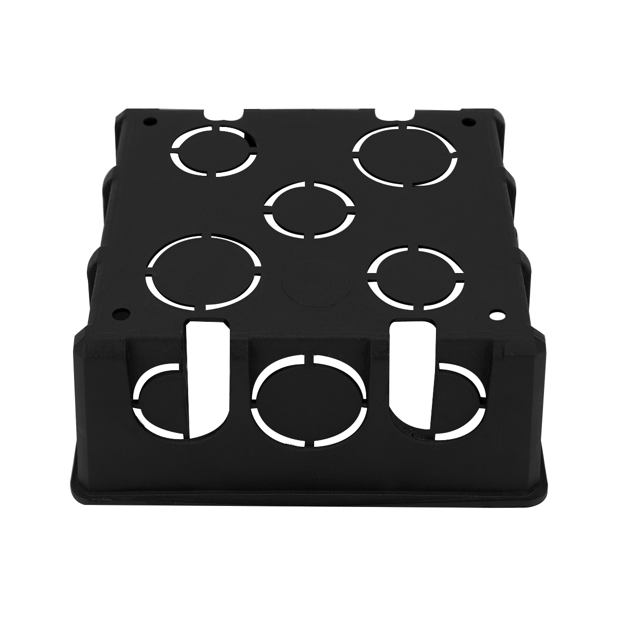 Kit de Caixas De Embutir 4x4 Preta - Imagem 4