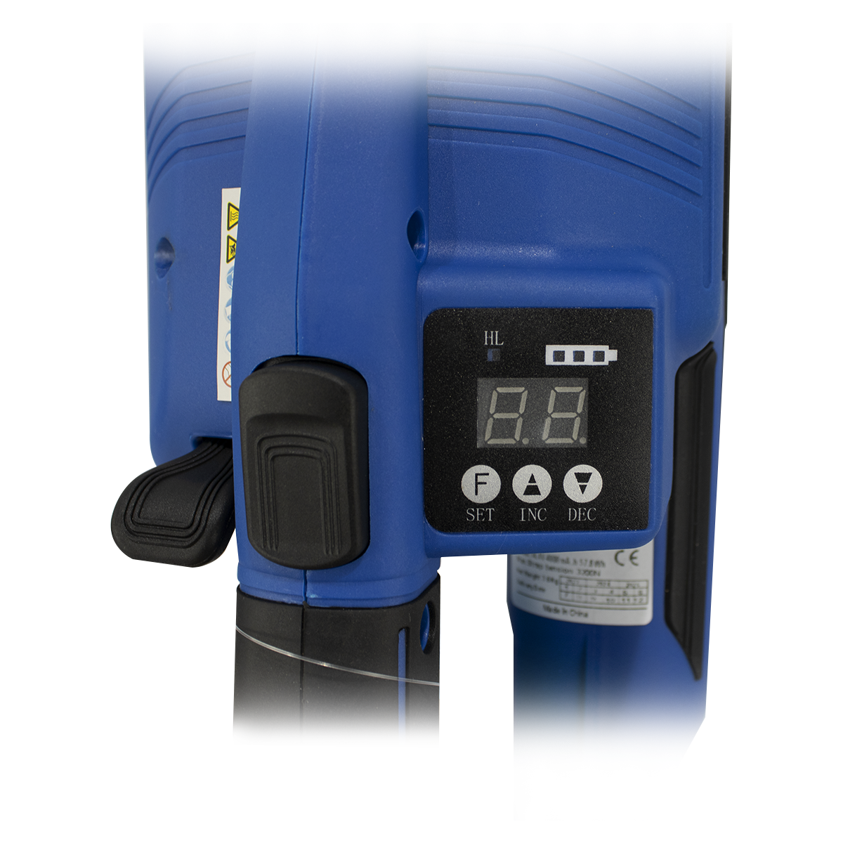 Arqueadora Azul V2 Para Fita Plástica Pet + 1 Bateria - Imagem 12