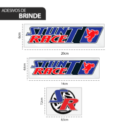 Protetor MT07 Ano 2026 Stunt Race Preto Fosco - Imagem 6