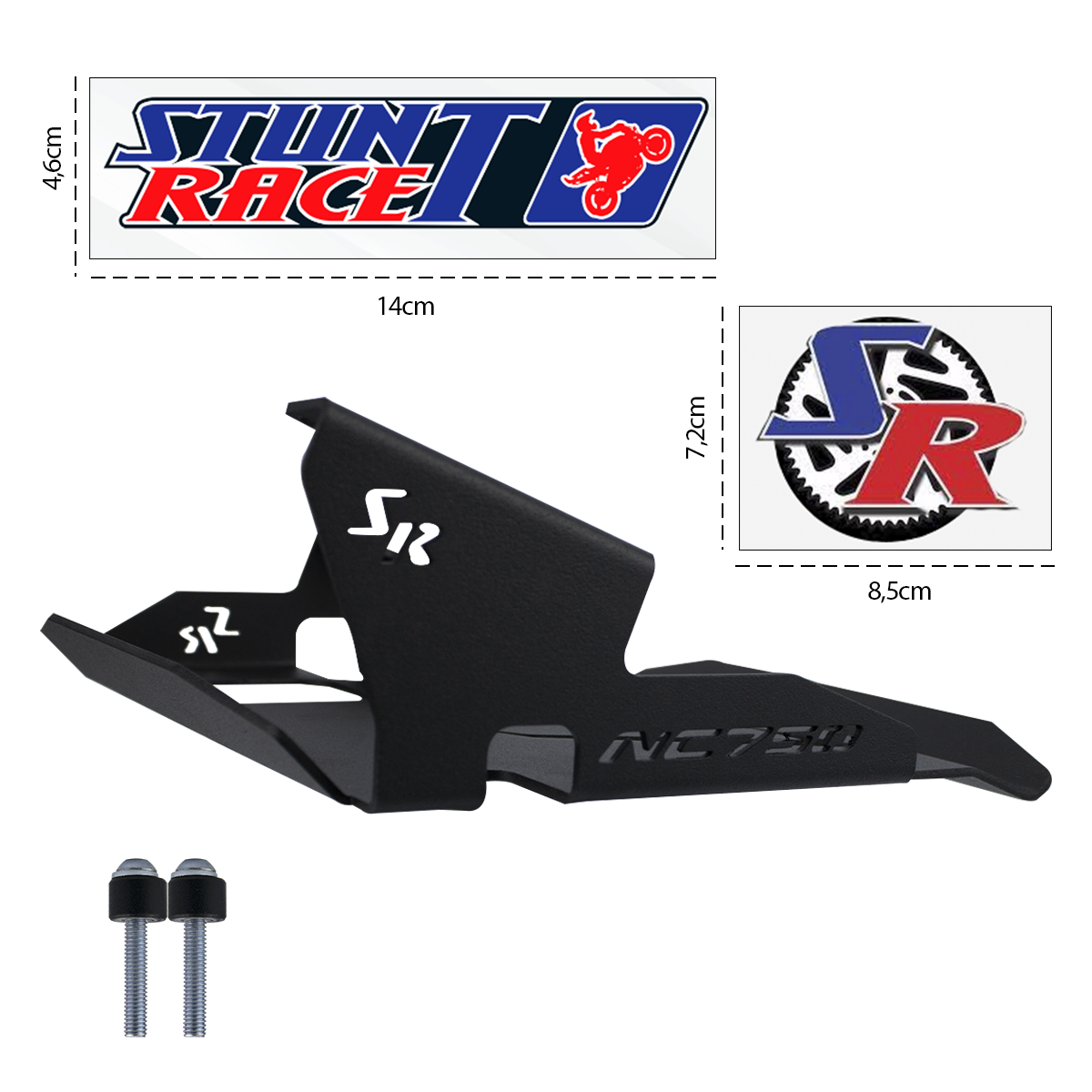 Protetor de Carter NC 750X Standard Esportivo Stunt Race - Imagem 3