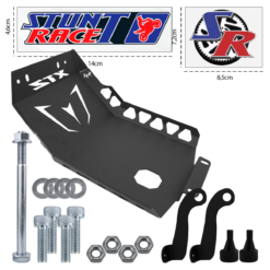 Protetor de Carter XTZ 250 Lander Preto Esportivo Stunt Race - Imagem 3