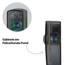 Botoeira Sem Fio Inox Ipec Cinza Fumê - Imagem 9