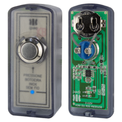 Botoeira Sem Fio Inox Ipec Cinza Fumê - Imagem 11