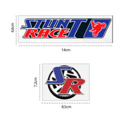 Protetor de Carter Honda XRE 190 Preto Esportivo Stunt Race - Imagem 9
