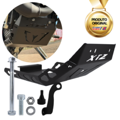 Protetor de Carter XTZ 250 Lander Preto Esportivo Stunt Race