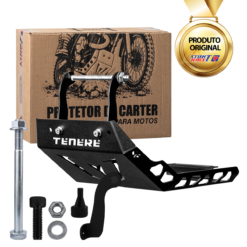 Protetor de Carter Tenere 250 Preto Esportivo Stunt Race