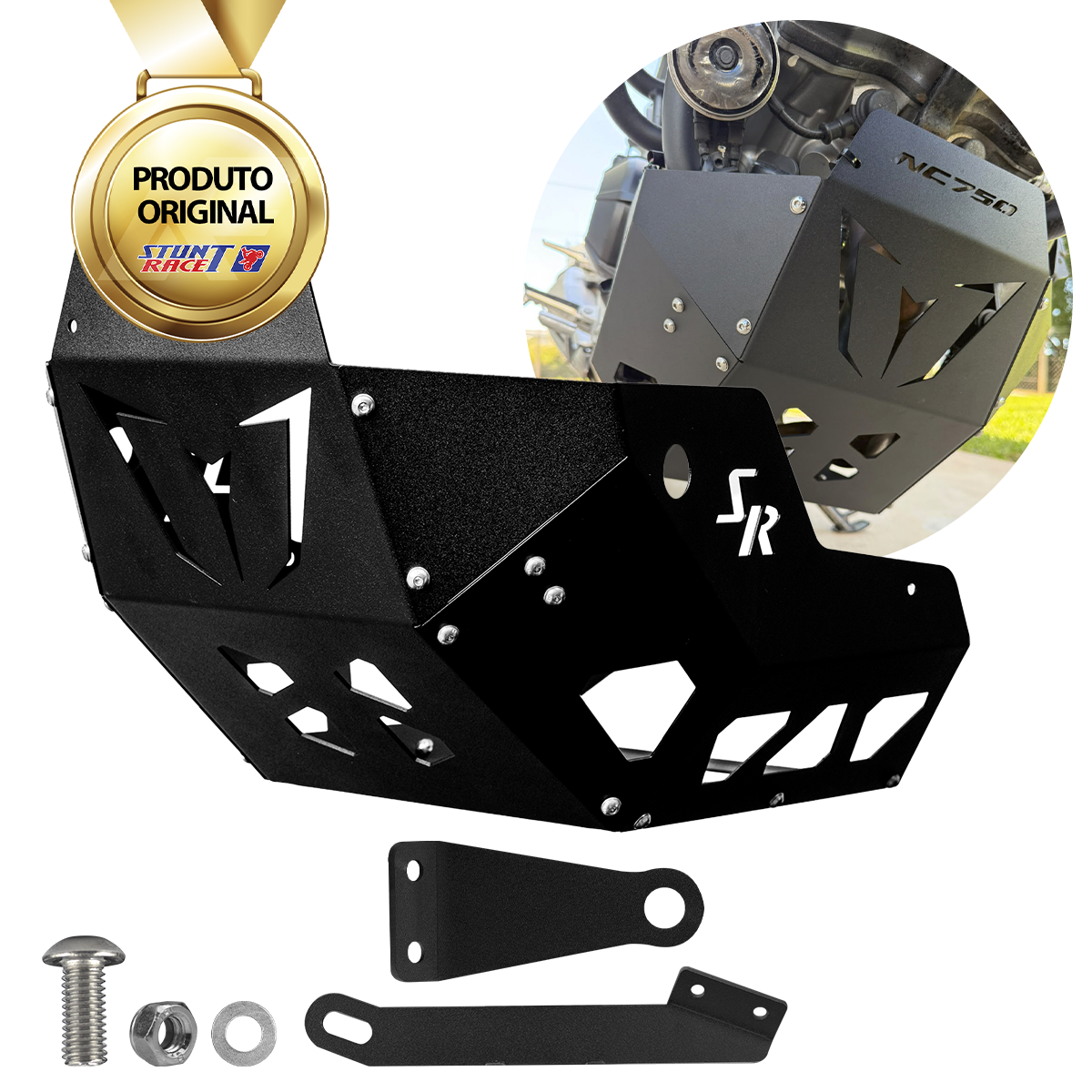 Protetor de Carter NC 750X Reforçado Esportivo Stunt Race