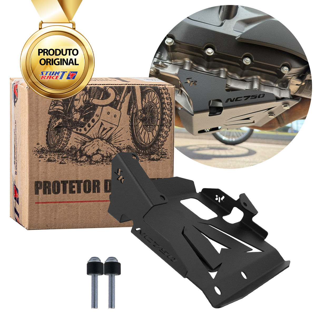 Protetor de Carter NC 750X Standard Esportivo Stunt Race