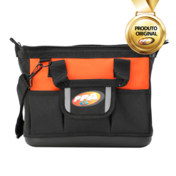 Bolsa Profissional De Ferramentas Grande Preta PPA