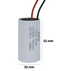 Capacitor Para Centrais De Automatizador De Portão 20uf - Imagem 3