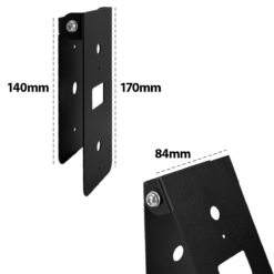 Suporte P/ Leitor Reconhecimento Facial Articulável Preto - Imagem 5