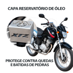 Alternative view of Protetor Capa Reservatório Fluido Freio Dianteiro Yamaha XTZ 125 150 Crosser 250 Lander Ténéré